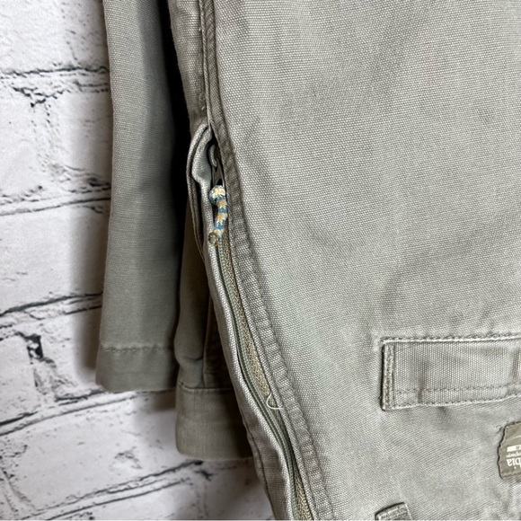 Vintage 38/32 Columbia Cargo Pant Green Khaki - Picture 2 of 5